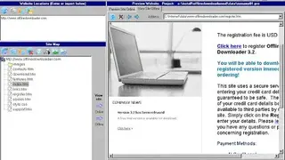 Website Downloader screenshot