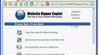Website Ripper Copier screenshot