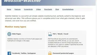 Website-Watcher screenshot