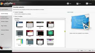 WebSite X5 screenshot