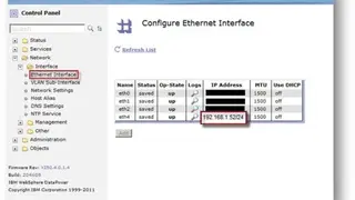 WebSphere DataPower screenshot