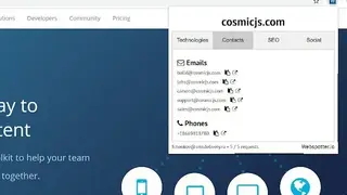 Webspotter screenshot