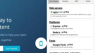 Webspotter screenshot