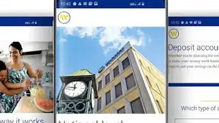 Webster Bank screenshot
