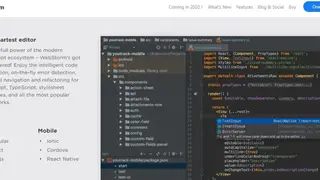 WebStorm screenshot