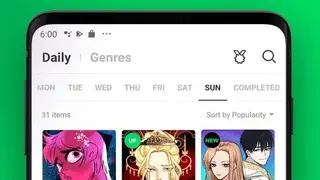 Webtoon screenshot