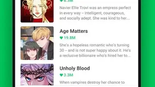 Webtoon screenshot