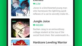 Webtoons screenshot