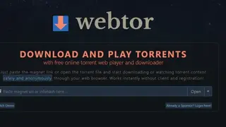 Webtor screenshot