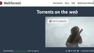WebTorrent screenshot