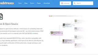 Webtrees screenshot