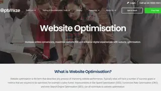 Webtrends Optimize screenshot