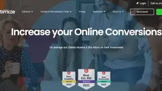 Webtrends Optimize screenshot