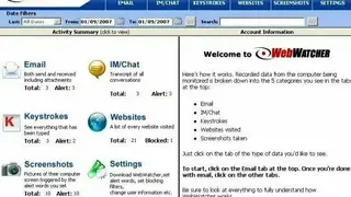 WebWatcher screenshot