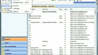WebZip screenshot