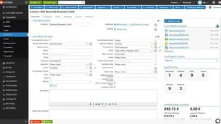 Weclapp screenshot