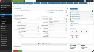 Weclapp Cloud CRM screenshot