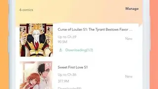 WeComics screenshot