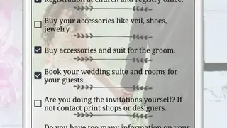 Wedding Countdown Boho Vintage Flower Widget screenshot