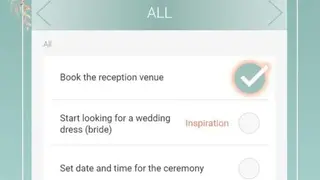 Wedding planner by Wedbox Checklist and budget screenshot