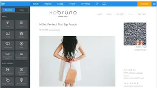 Weebly screenshot
