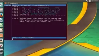 WeeChat screenshot