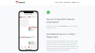 WeekCal screenshot