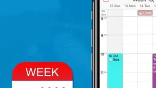 WeekCalendar screenshot