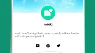 Weeki screenshot