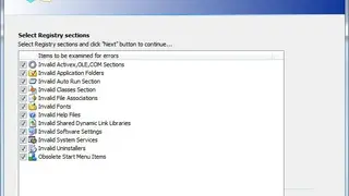 Weeny Free Registry Cleaner screenshot