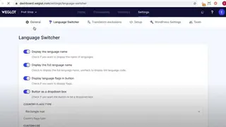 Weglot screenshot