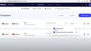 Weglot screenshot