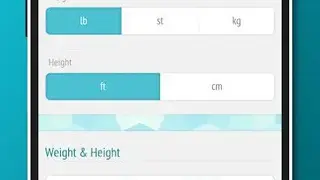 Weight tracker, BMI Calculator screenshot