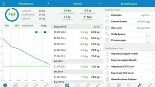 WeightDrop screenshot