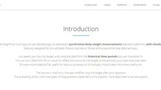 WeightHub screenshot