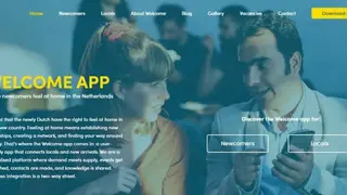 Welcome App screenshot
