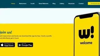 Welcome App screenshot