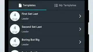 Wendler’s 5/3/1 Workout Log – Ultimate 531 screenshot