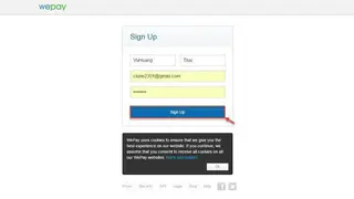 WePay screenshot