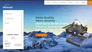 WeSendit screenshot