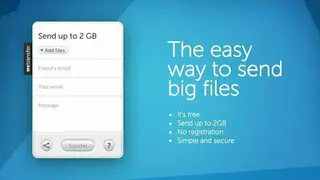 WeTransfer screenshot