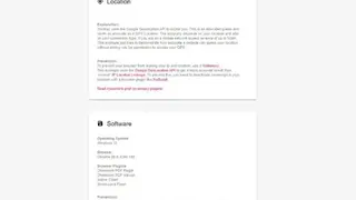 What every browser knows about you screenshot