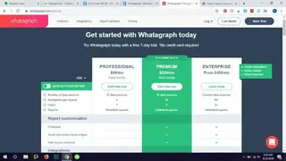 Whatagraph screenshot