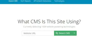 Whatcms screenshot