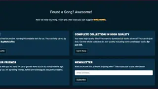 Whatfunk screenshot