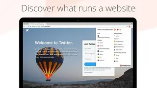 WhatRuns screenshot