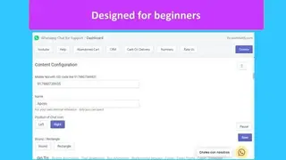 WhatsApp Chat for Shopify screenshot