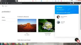 WhatsApp Chat for Shopify screenshot