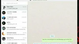 WhatsApp Desktop screenshot