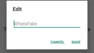 WhatsApp Fake Chat screenshot